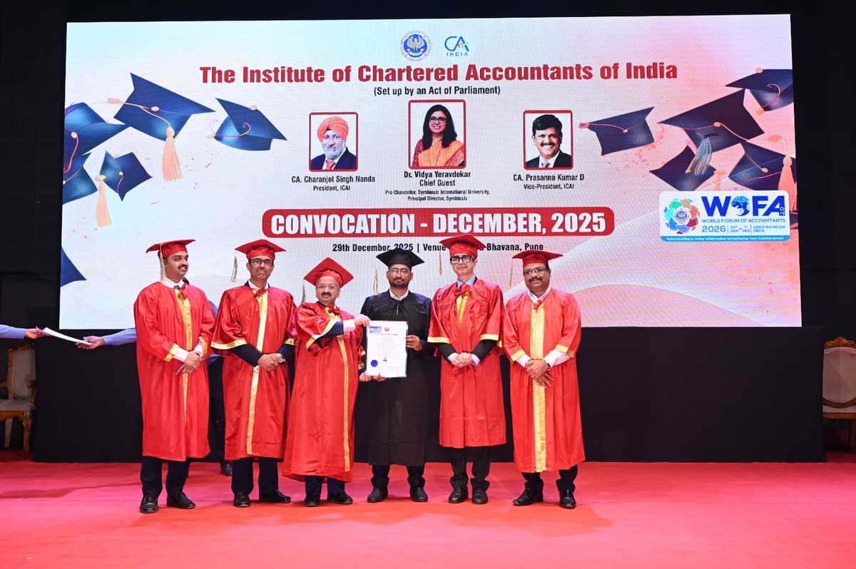 CA Mahesh Joshi — ICAI Convocation December 2025
